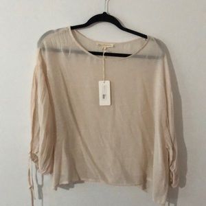 Grade&Gather Boho Cream Blouse